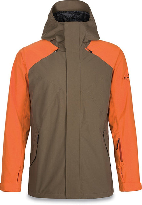 Dakine Men's Meridian Shell Snowboard Jacket Large Tarmac / Burnt Ochre New
