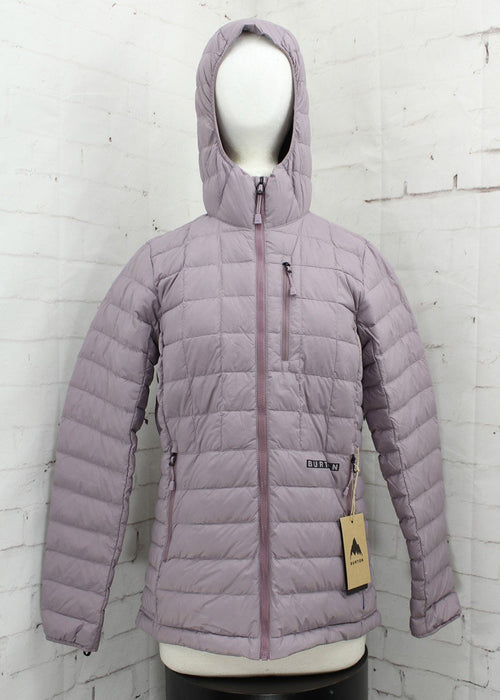 Burton Mid-Heat Hooded Down Insulated Jacket, Women's Large, Elderberry New