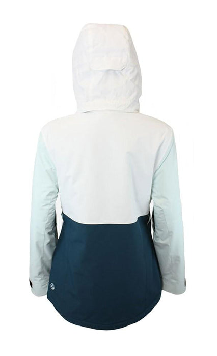Turbine Women's Midway Jacket, XS Extra Small Bright White Green New