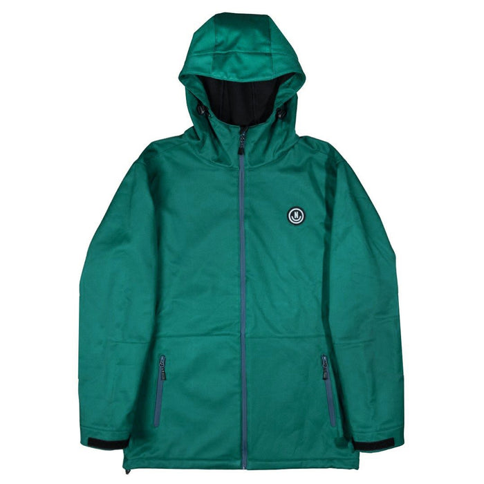 NEFF Railyard Softshell Jacket Men's Medium Funland Green