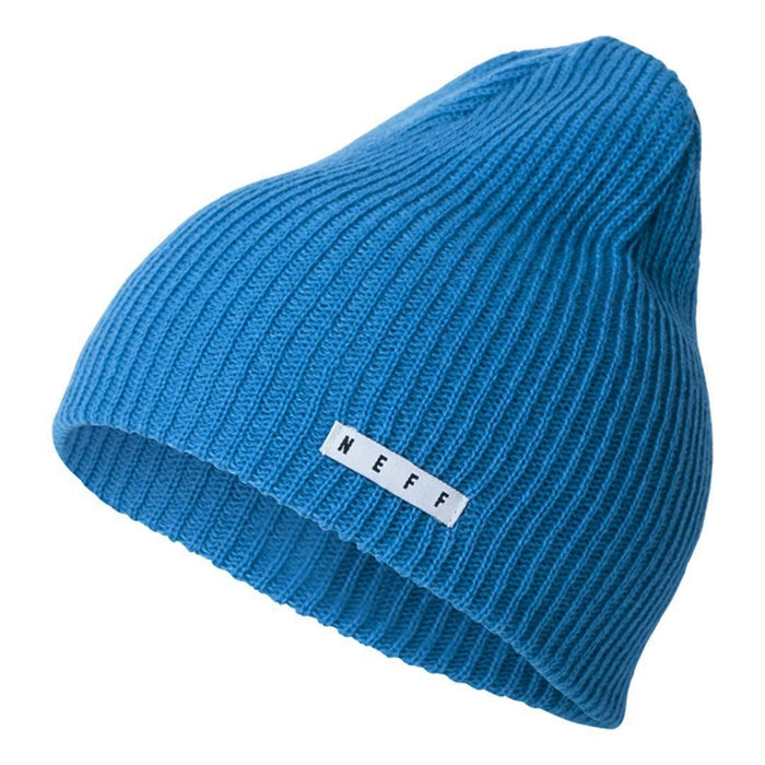 Neff Daily Beanie, Acrylic Rib Knit, One Size Fits Most, Blue