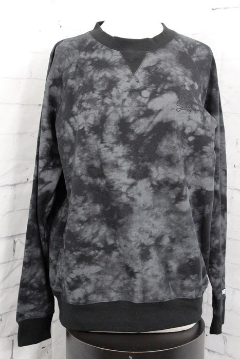 Neff Bart Society Crew Sweatshirt Men's Medium Black