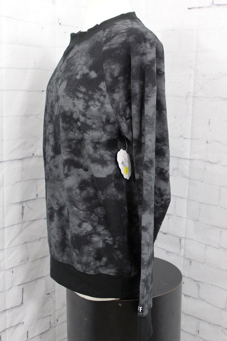 Neff Bart Society Crew Sweatshirt Men's Medium Black