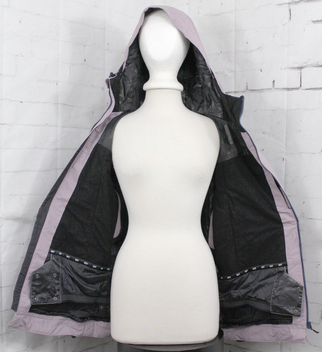 Neff Jenna Snowboard Jacket, Women's Medium, Purple / Blue