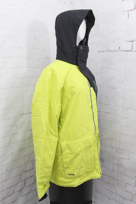 Nitro Vex Insulated Snowboard Jacket Mens Size Large Citrus / Black New