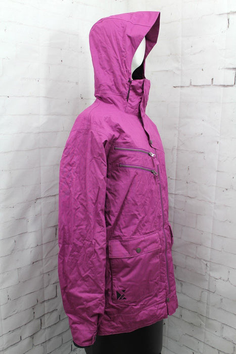 Nitro Vex Insulated Snowboard Jacket, Men's Size Large, Purple Thatch