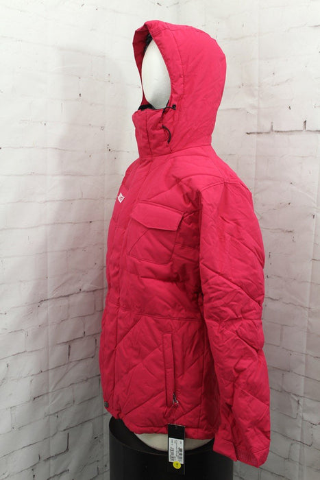 Nitro Perfect Kiss Insulated Snowboard Jacket Womens Medium Dark Pink Rubine New