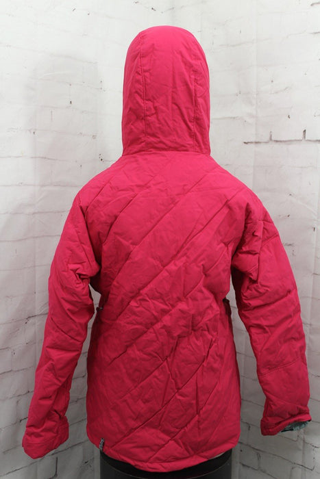 Nitro Perfect Kiss Insulated Snowboard Jacket Womens Medium Dark Pink Rubine New