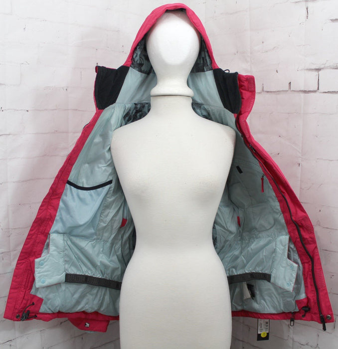 Nitro Perfect Kiss Insulated Snowboard Jacket Womens Medium Dark Pink Rubine New