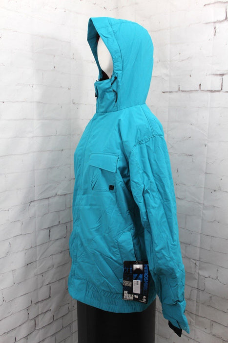 Nitro Confusion Insulated Snowboard Jacket Womens Size Large Dark Teal New