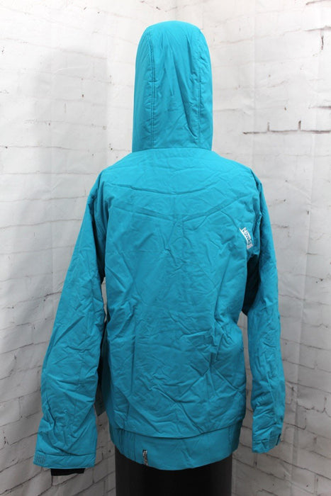 Nitro Confusion Insulated Snowboard Jacket Womens Size Large Dark Teal New