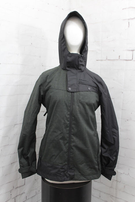 O'Neill Line Up Snowboard Jacket, Women's Medium, Black Out