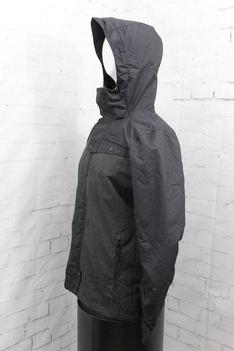 O'Neill Line Up Snowboard Jacket, Women's Medium, Black Out
