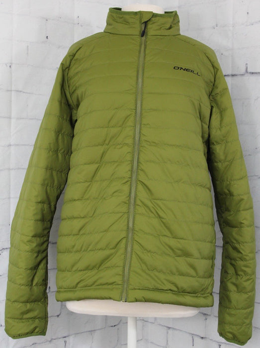 O'Neill Transit Mid Layer Insulated Jacket, Men's Medium, Olive Green