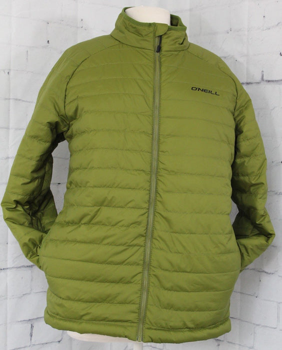 O'Neill Transit Mid Layer Insulated Jacket, Men's Medium, Olive Green