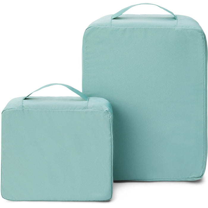 Dakine Packing Cube 2 pc Set Lightweight Luggage Organization Bags Trellis Green