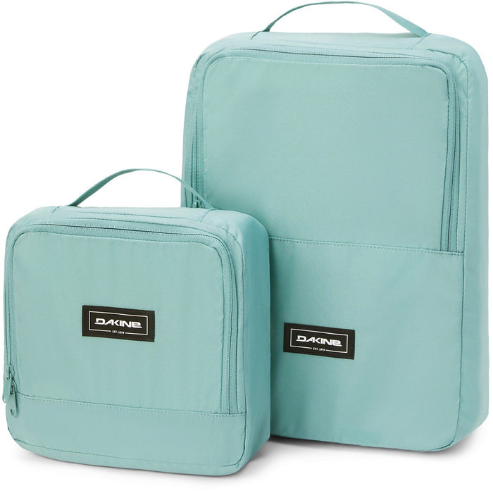Dakine Packing Cube 2 pc Set Lightweight Luggage Organization Bags Trellis Green