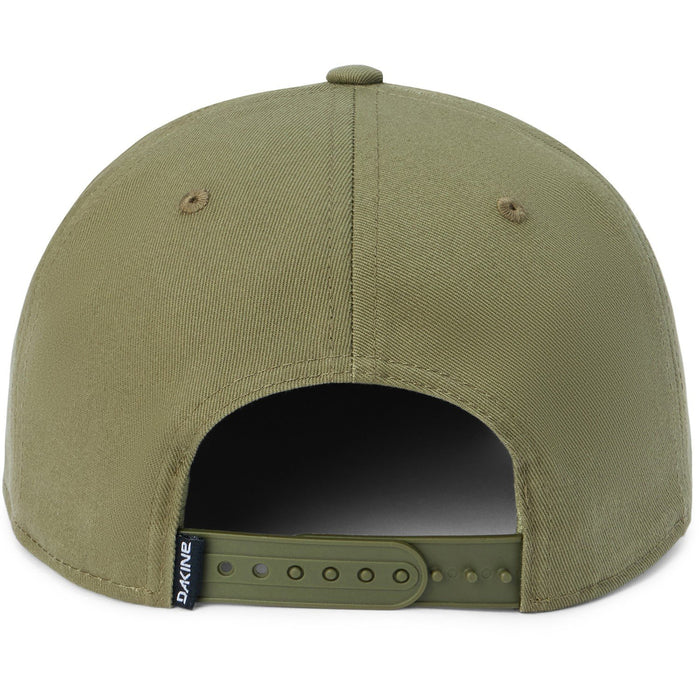 Dakine Patch Ball Cap High Crown Snapback Hat Dark Olive Green New