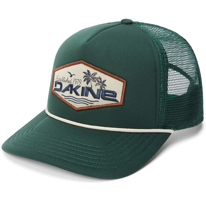 Dakine Patch Trucker High Crown Snapback Hat Sea Moss Green New