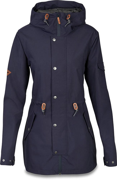 Dakine Paulina Shell Snowboard Jacket, Women's Medium, Night Sky Blue New