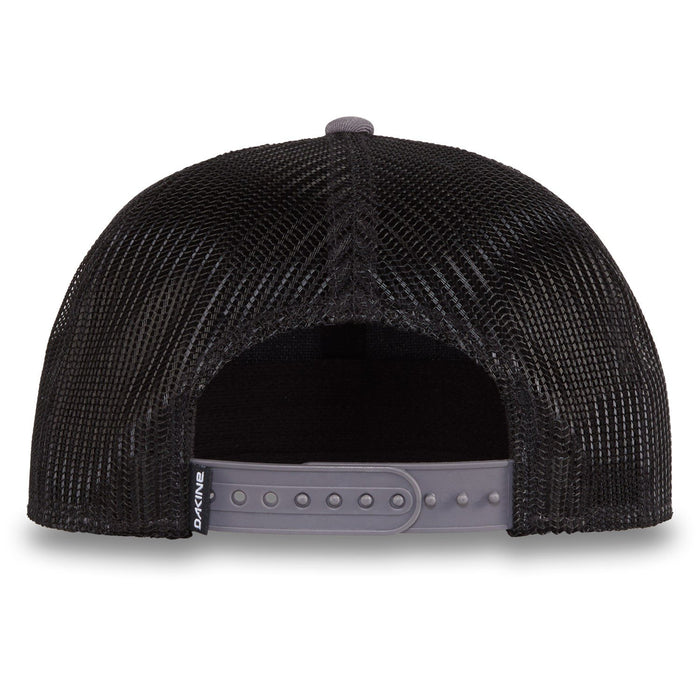 Dakine Peak to Peak Trucker Hat Snapback Curved Brim Cap Unisex Castlerock Grey