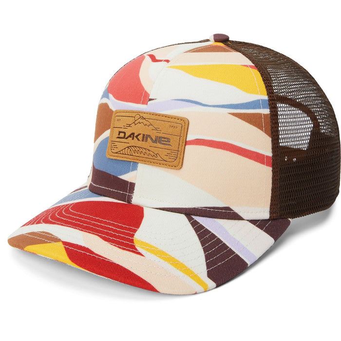 Dakine Peak to Peak Trucker Hat Snapback Curved Brim Cap Unisex Morning Skyline