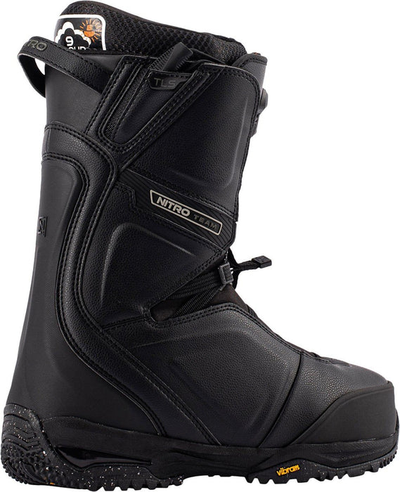 Nitro Team TLS Wide Snowboard Boots US Men's Size 11 Black New 2027