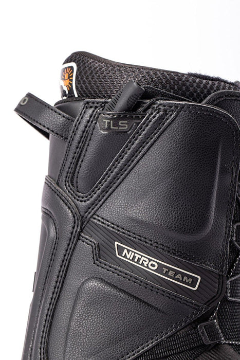 Nitro Team TLS Wide Snowboard Boots US Men's Size 11 Black New 2027
