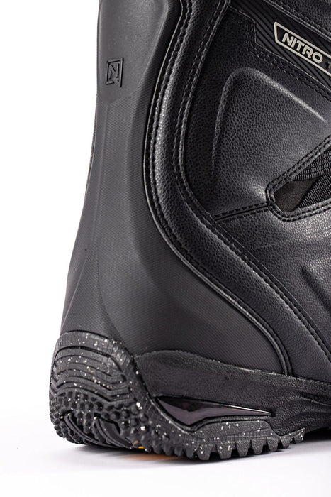 Nitro Team TLS Wide Snowboard Boots US Men's Size 10 Black New 2027