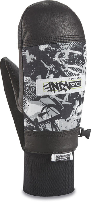 Dakine Pinto Ski and Snowboard Mitts Men's Large Street Art Print New