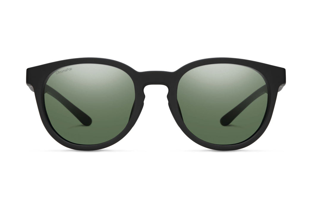 Smith Optics Eastbank Sunglasses Matte Black Chromapop Polarized Gray Green Lens
