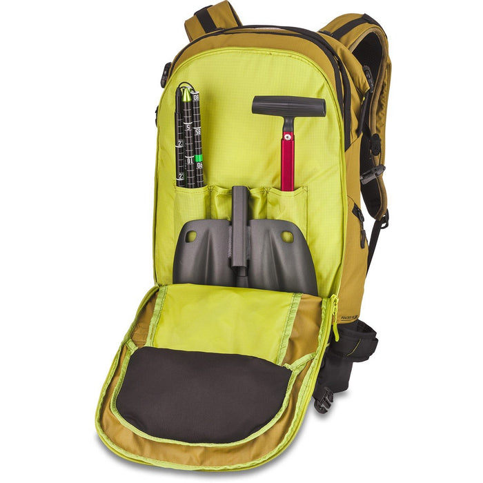 Dakine Poacher RAS 26L Snow Backpack Green Moss Removable Airbag System New 2023