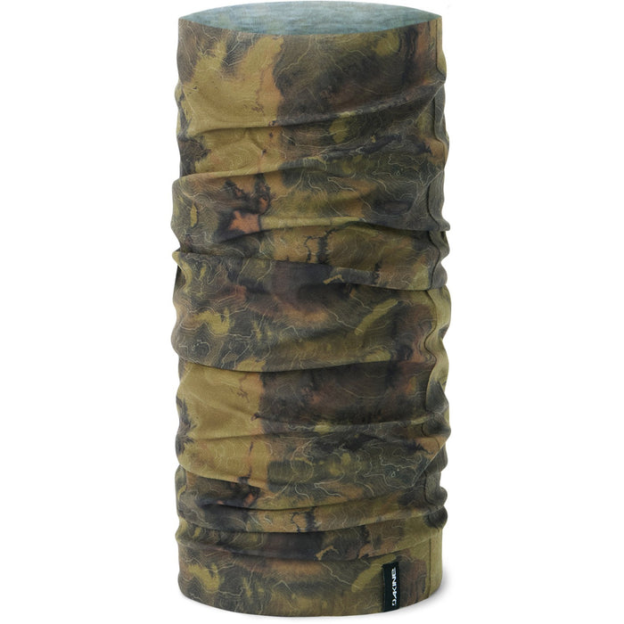 Dakine Prowler Neck Tube Multi Function Neck Warmer Facemask Earth Topo Print