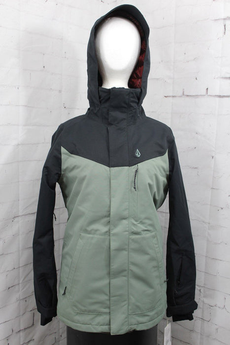 Volcom Pine 2L TDS Snowboard Jacket, Women's Small, Dusty Green New