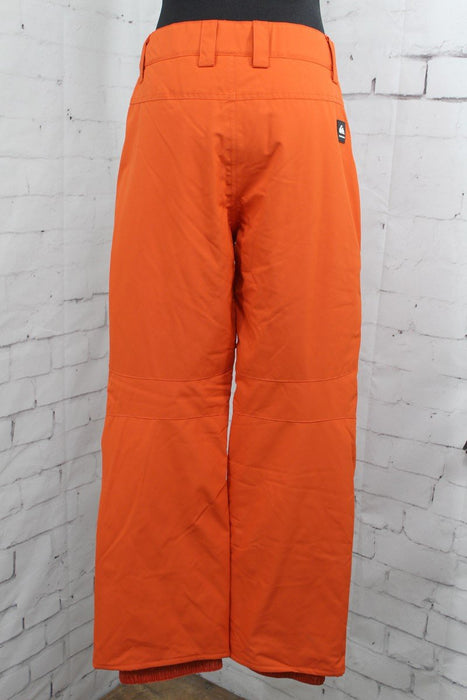 Quiksilver Estate Snow Pants, Boys/Kids YouthMedium 12Y, Pureed Pumpkin Orange