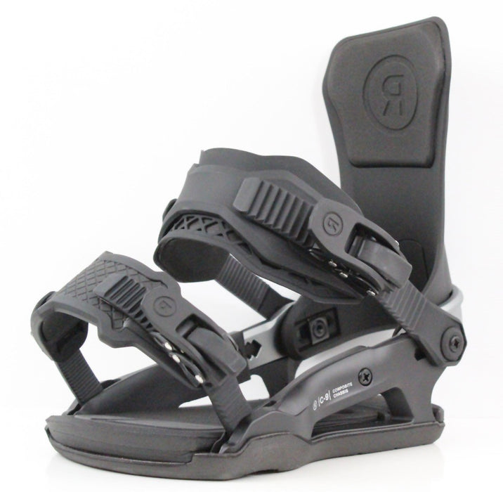 Ride C-9 Snowboard Bindings Small Mens US Size 4 - 8 Black 2022 C9 - Demo