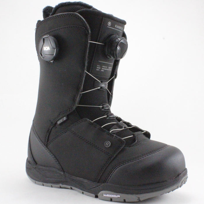 Ride Karmyn Boa Snowboard Boots, Women's Size 8, Black, New 2022