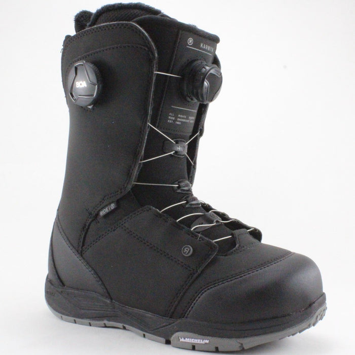 Ride Karmyn Boa Snowboard Boots, Women's Size 8, Black, New 2022 — Boarderline Insanity