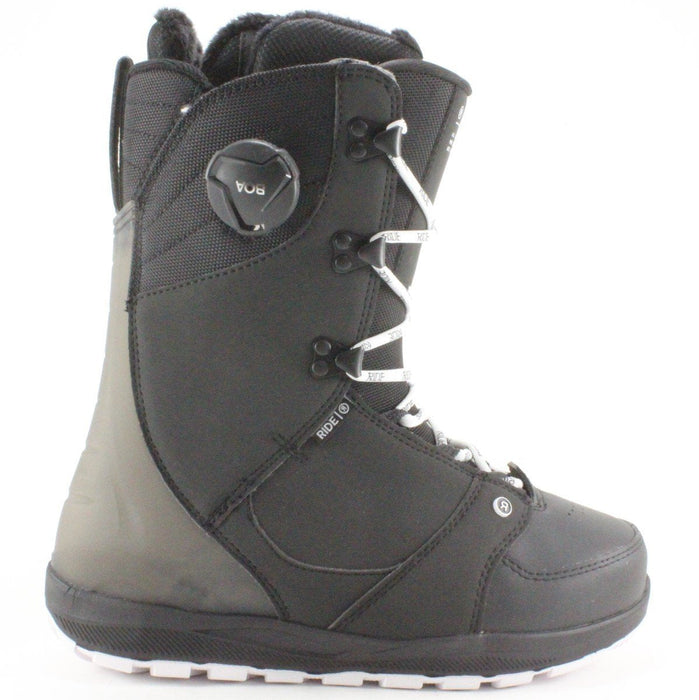 Ride Context Boa Snowboard Boots Women's Size 8 Black New 2022