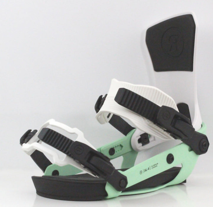 Ride AL-6 Snowboard Bindings Medium Women's US Size 7-11 Mint 2022