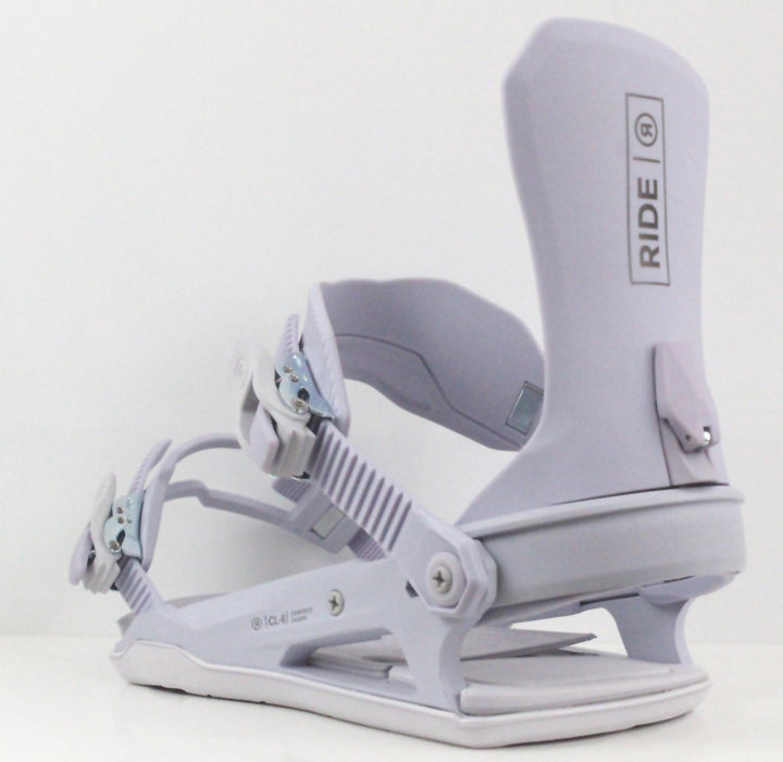 Ride CL-6 Snowboard Bindings Medium Women's US Size 7-11 Lilac New 2022