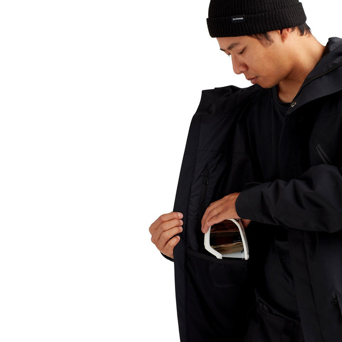 Dakine Reach 20K Insulated Parka Snowboard Jacket Men's Medium Black New