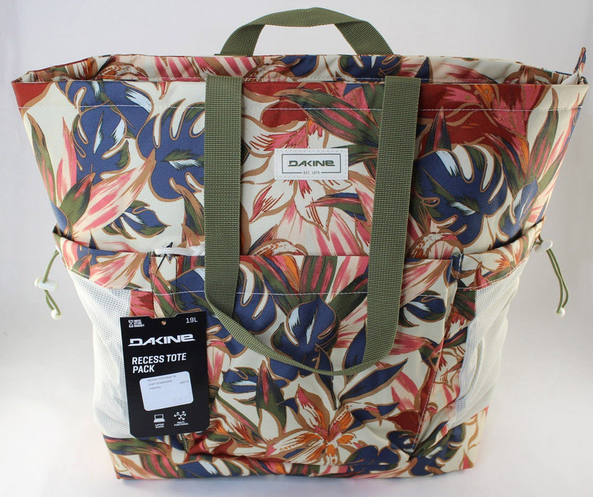Dakine Recess Tote Pack 19L Backpack Laptop Bag, Light Stargazer Print, New
