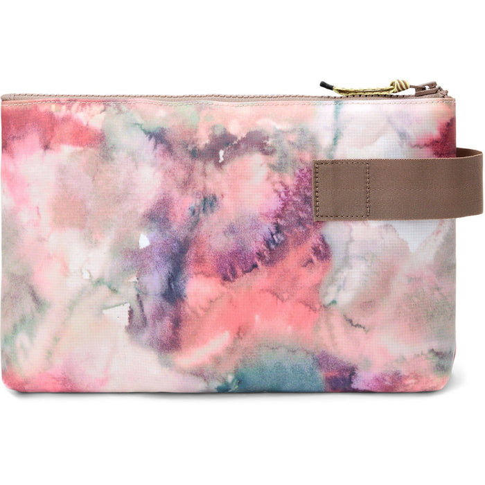 Dakine Renovation Pouch - Large Zippered Bag, Watercolor Print New