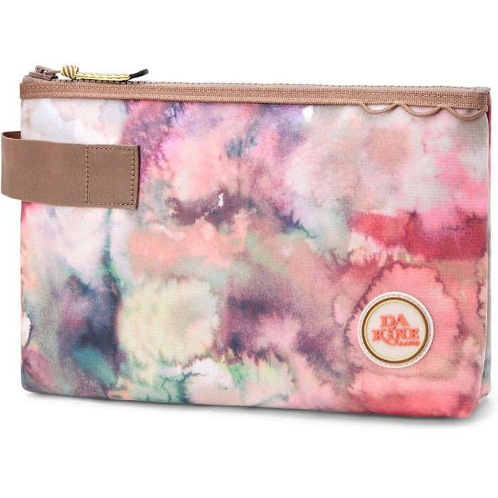 Dakine Renovation Pouch - Large Zippered Bag, Watercolor Print New