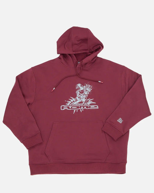 burgundy capita snowboard hoodies Advanced Hoodie full zip closure CAPiTA Big Nice Burgundy Snowboard