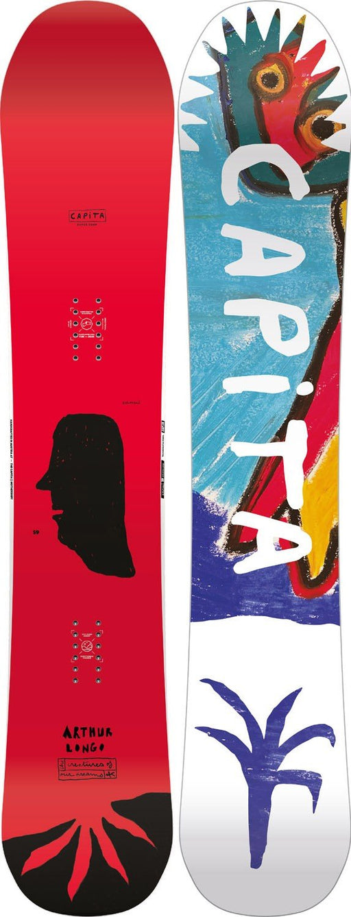 capita aeronaut snowboard By Arthur Longo 2024 with the added benefit of smoother turn initiation and control thanks to the zero camber sections CAPiTA Aeronaut Snowboard with Union