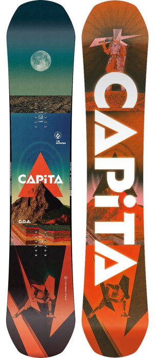Capita DOA Defenders of Awesome Snowboard 154 cm True Twin New 2027 D.O.A.