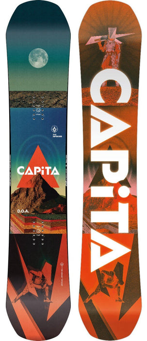 Capita DOA Defenders of Awesome Snowboard 158 cm True Twin New 2027 D.O.A.