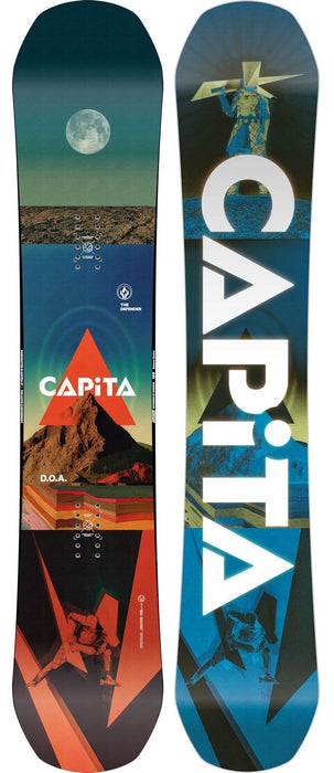 Capita DOA Defenders of Awesome Wide Snowboard 155 cm True Twin New 2027 D.O.A.